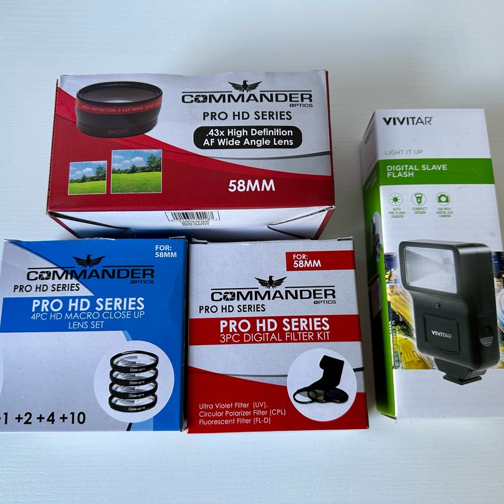 Canon Accessories.   Brand New